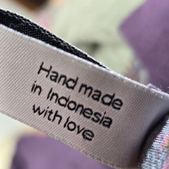 Small Colorful Patchwork Blouse (RACK3) - Picture 8 of 8